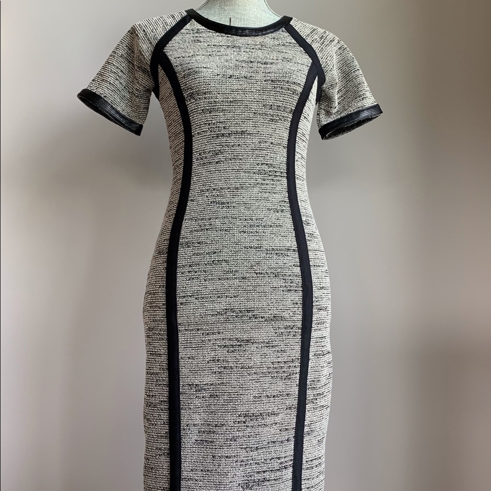 DKNY textured dress